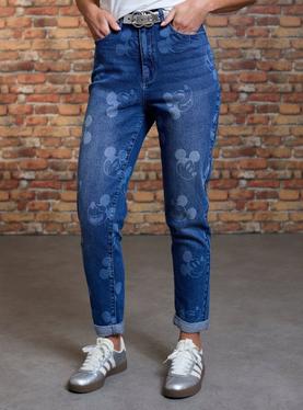 Her Universe Disney Mickey Mouse Mom Jeans Her Universe Exclusive, , hi-res